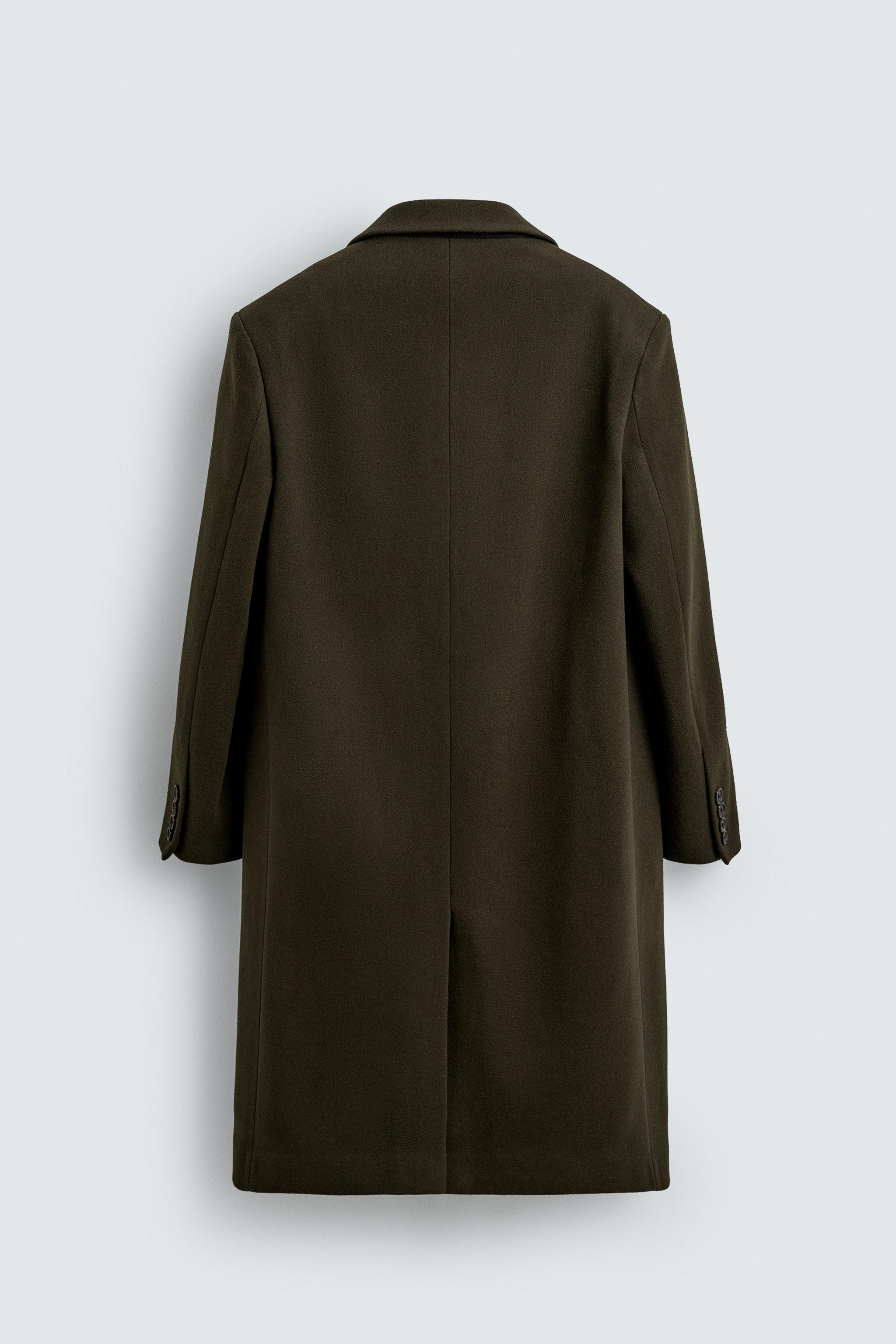 DOUBLE BREASTED WOOL BLEND COAT LIMITED EDITION